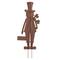 Glitzhome® 36" St. Patrick's Metal Leprechaun yard stake or Standing Decor or Wall Decor
